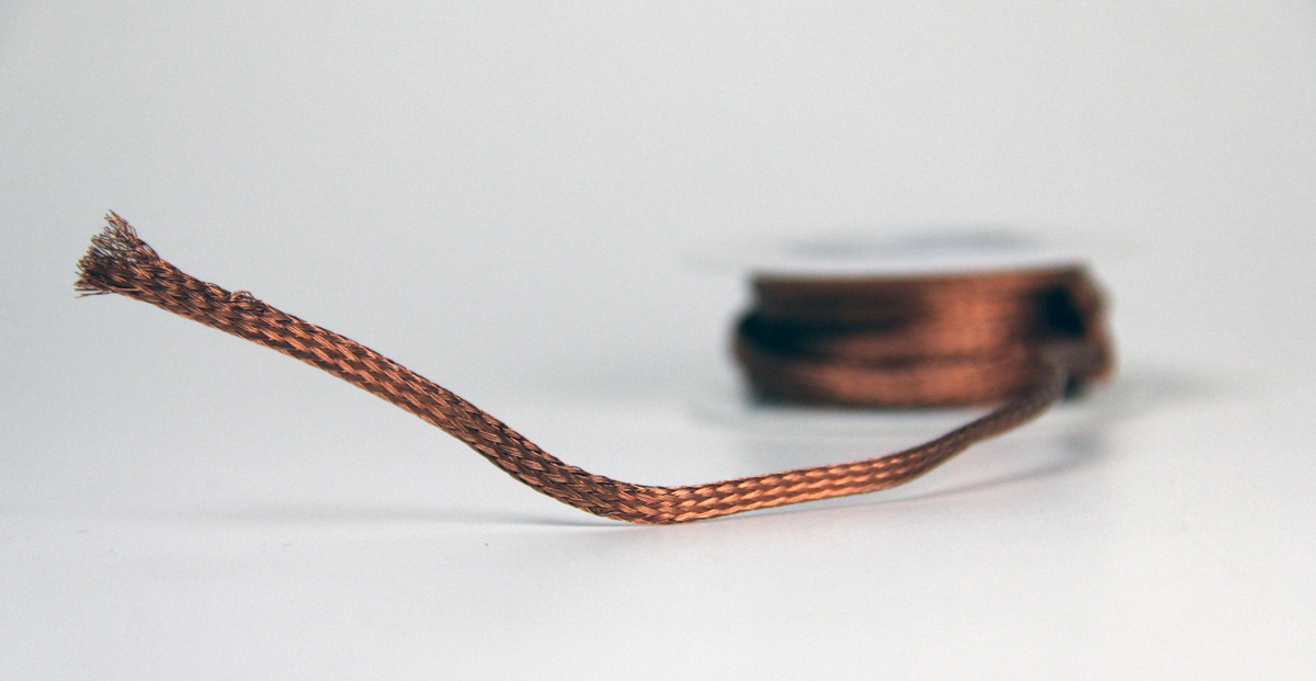 250 FEET 3/8" BRAIDED GROUND STRAP GROUNDING Tinned Copper Flat Braid USA MADE 